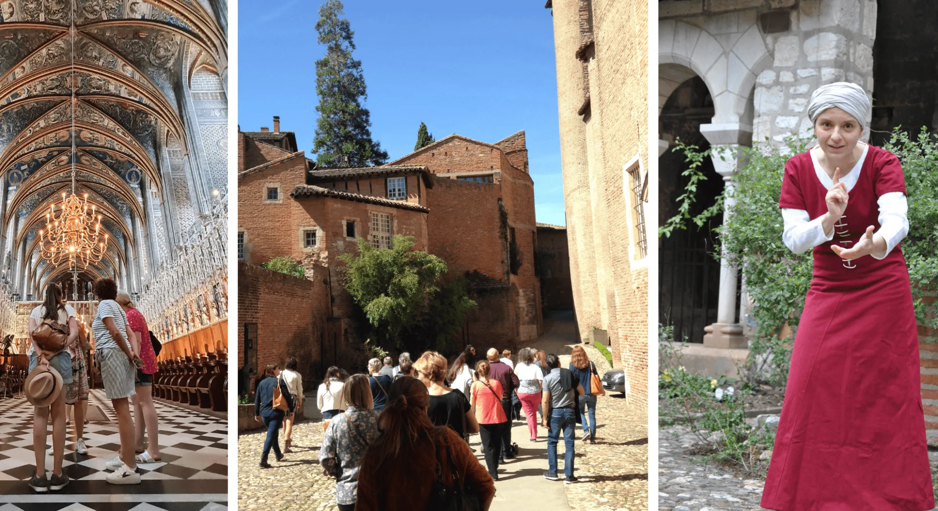 Albi en groupes, aiguiser votre savoir, animez votre curiosité avec les guides conférenciers de l'Office de Tourisme d'Albi