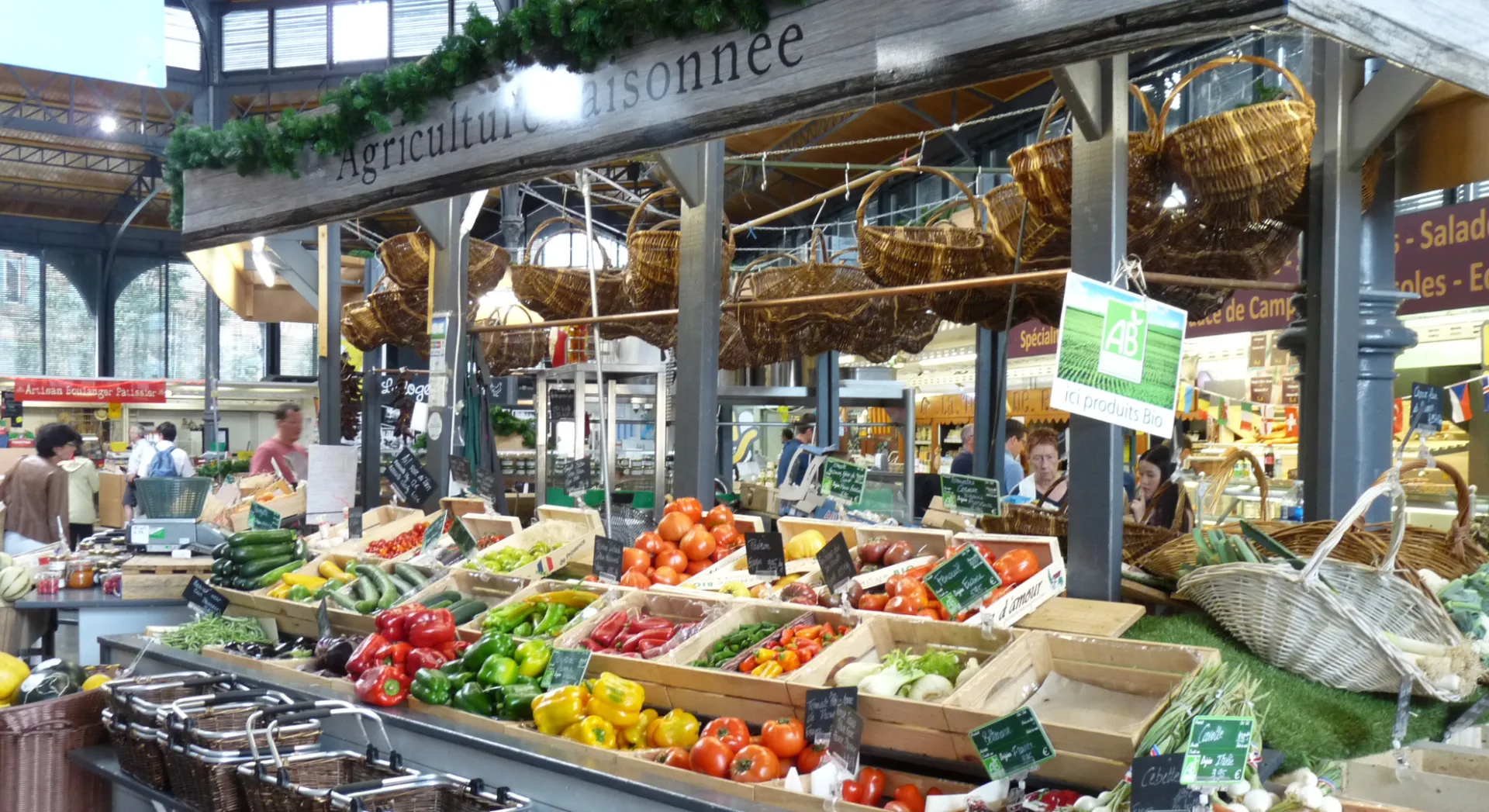 Le marché couvert