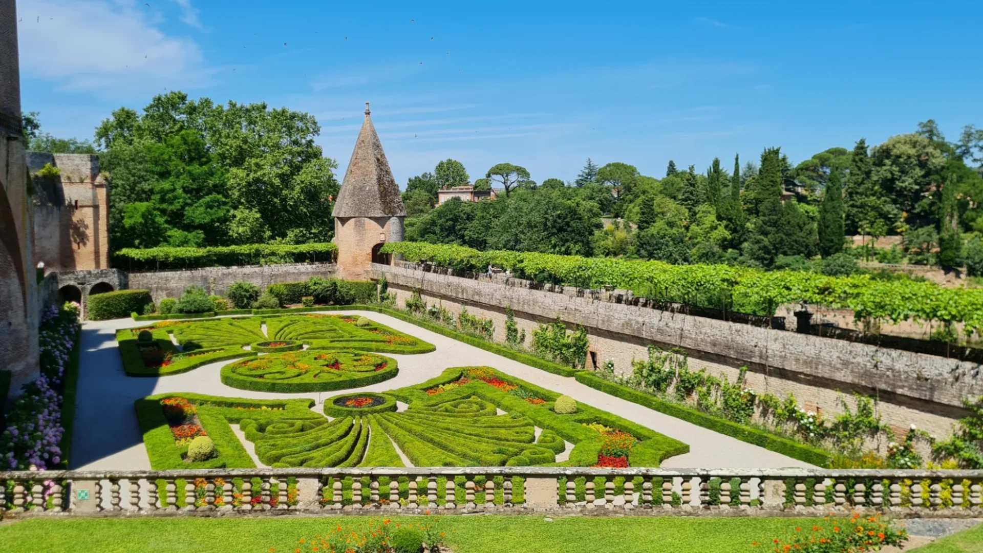 Albi, une ville nature, le jardin du Palais, jardin remarquable