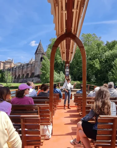 Albi Autrement, depuis la rivière - Embarquer à bord de la Gabarre