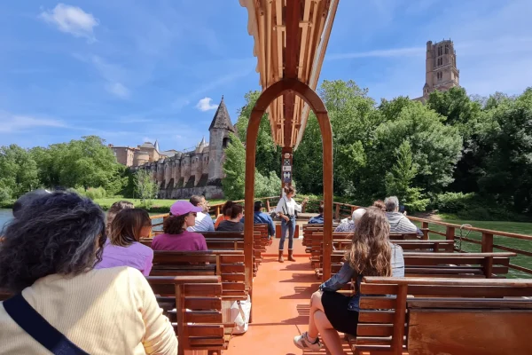 Albi Autrement, depuis la rivière - Embarquer à bord de la Gabarre