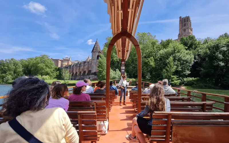 Albi Autrement, depuis la rivière - Embarquer à bord de la Gabarre