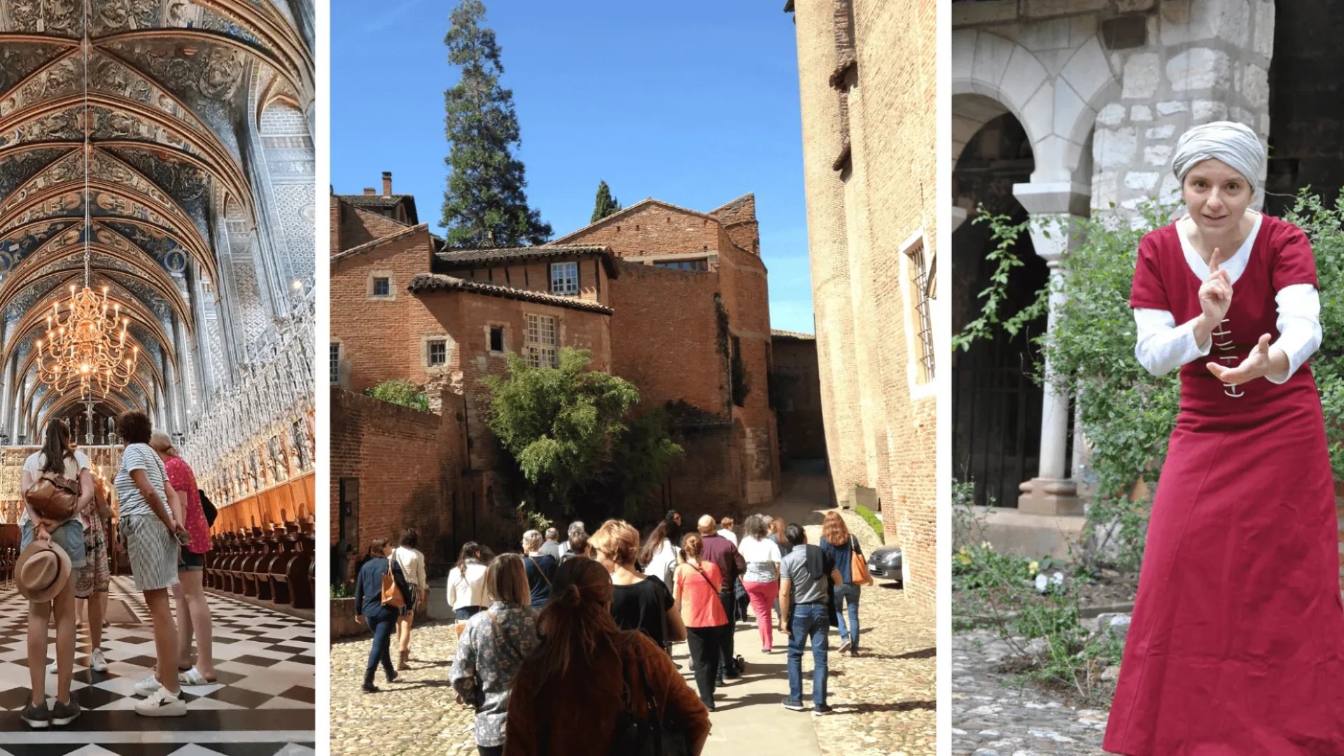 Albi en groupes, aiguiser votre savoir, animez votre curiosité avec les guides conférenciers de l'Office de Tourisme d'Albi