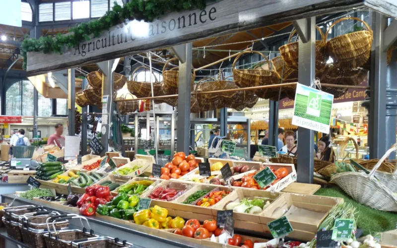 Le marché couvert