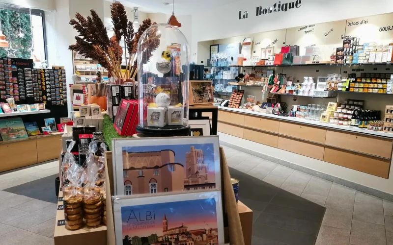 La Boutique inspirante de l'Office de Tourisme d'Albi