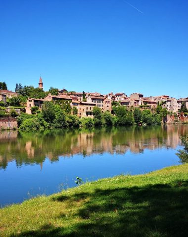 Albi les berges du Tarn, fraicheur, détente, spot pique nique