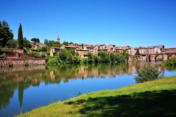 Albi les berges du Tarn, fraicheur, détente, spot pique nique